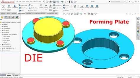 sheet metal forming solidworks|solidworks sheet metal add in.